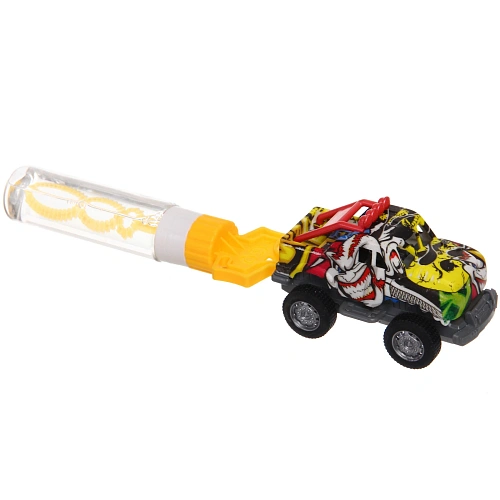 Мыльные пузыри Тачка 24 см, 80 мл, с запуском_14