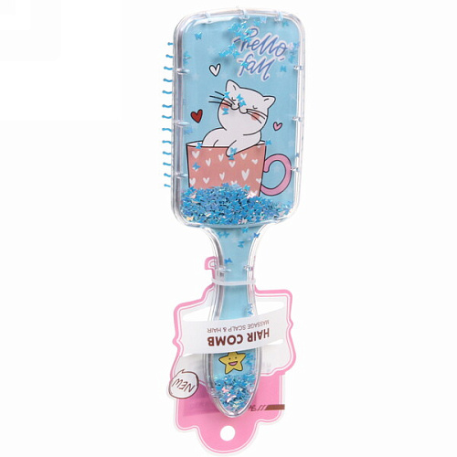 Расческа массажная Baby House Boom, микс 4 вида Котята, 206,5_4