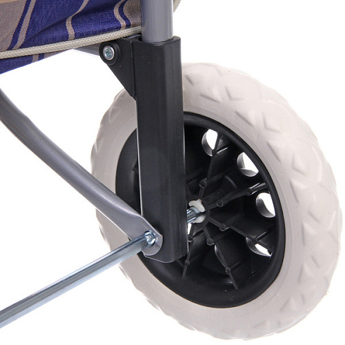 Тележка хозяйственная с сумкой (933326см, колеса 16см,грузоподъемность до 30 кг) синяя SYD-016_12