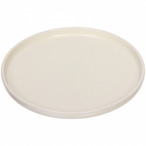 Тарелка керамическая "Акварель" 20,5см*2,5см, молочная