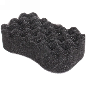 Губка для тела двухсторонняя «Для Мужчин», цвет черный, 18*10*5см ( Ultramarine)