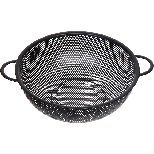 Дуршлаг металлический Black 25см с ручками_3