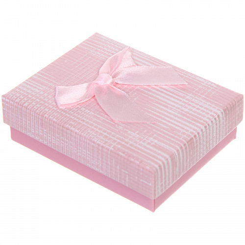 Коробка подарочная "With love" 9*7*3 см, Розовый