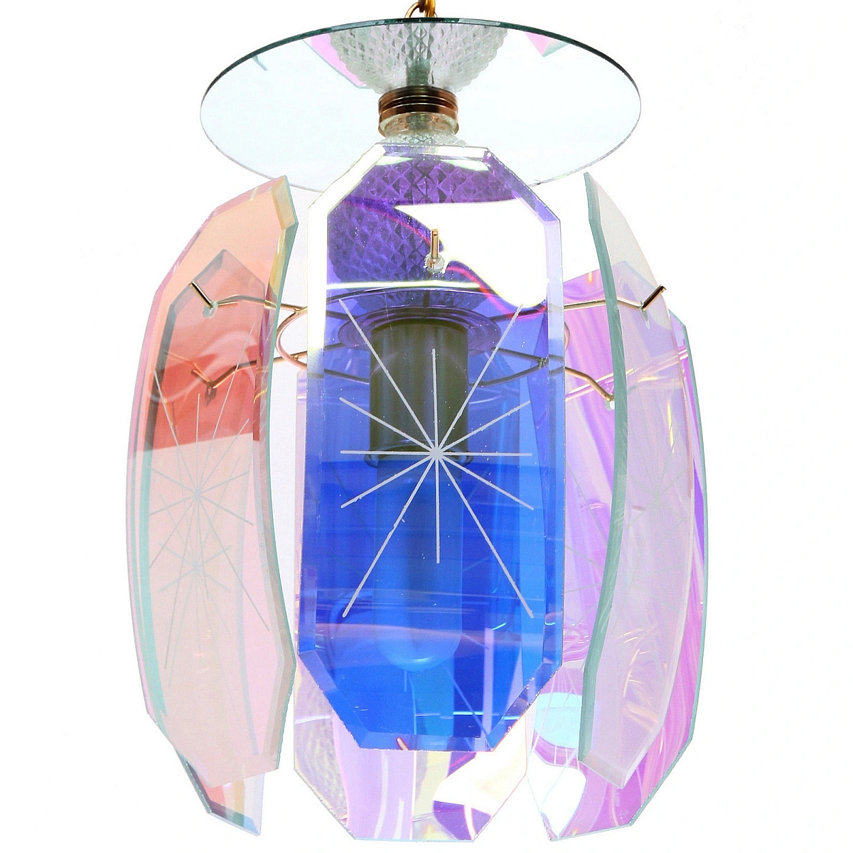 Люстра "Дженис" 1*40Вт Е27 55*20*20см 38601/1P FG(2)