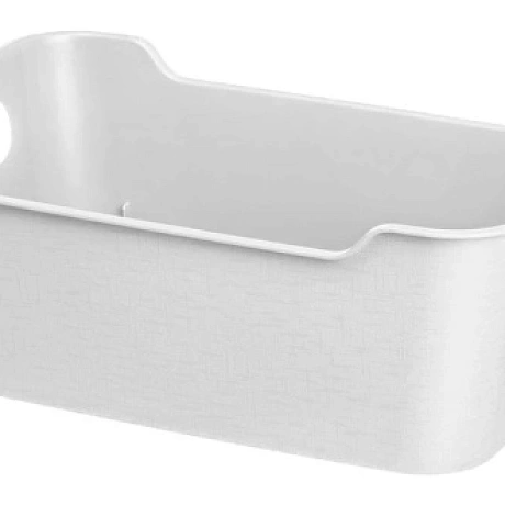 Корзинка универсальная "Mango" 2,4л. 230х160х90мм (белый)