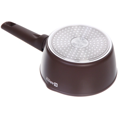 Ковш BAROLY CHOCOLATE 1,6л, индукция, стеклянная крышка_5