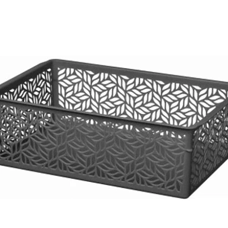 Корзинка универсальная "Linden" 4,3л, 290х190х95мм (серый)