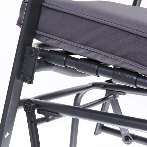 Кресло-маятник Аристократ, 567588 см, цвет чёрный-серый, макс нагрузка 120 кг_8