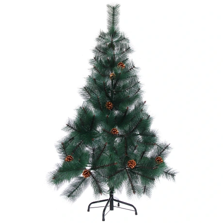 Ёлка "Волшебная шишка" 120 см, леска + шишки (110 веток)