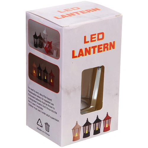 Сувенир с подсветкой Сказочный фонарь 5,113 см, Серебро_4