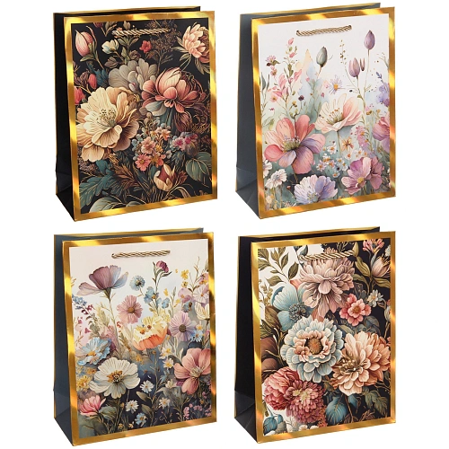 Пакет подарочный "Ноктюрн" 18*23*8 см