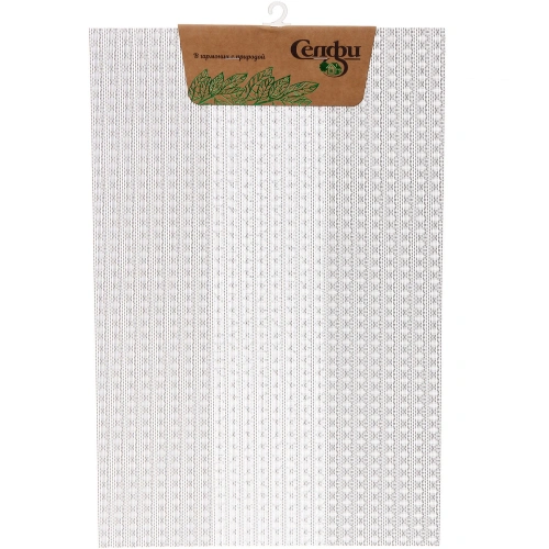 Салфетка на стол 30*45см "Селин" плетеная, серая