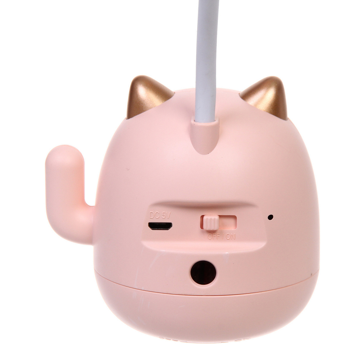 Настольная лампа "Sweet - Котёнок" 9*22.5 см LED, USB 3w 5v, Розовый