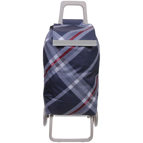 Тележка хозяйственная с сумкой (934030см, колеса 15см,грузоподъемность до 40 кг) синяя_7