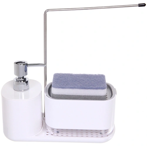 Подставка под губку с дозатором 300мл 23х10,8х16 1876