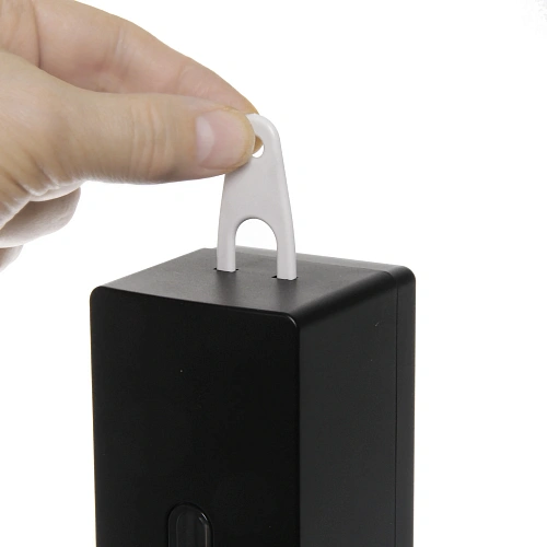 Дозатор для жидкого мыла настенный 400 мл черный ZA607B_4