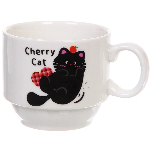 Набор кружек на стойке 200мл Славные котики_6