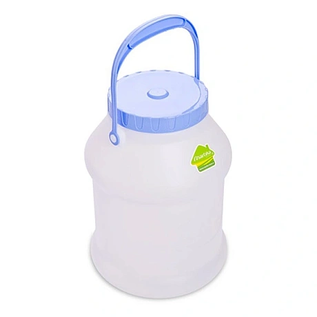 Бидон пластиковый "Просперо" 5л белый С926БЕЛ