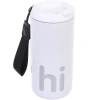 Термокружка 500мл "HI", цвет белый