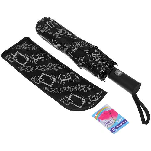 Зонт женский полуавтомат Мэлано, микс 6 цветов, 8 спиц, d-100см, длина в слож виде 30см_29