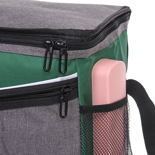 Термосумка 15 л, 302025 см, WM799-2, серый-зелёный_8