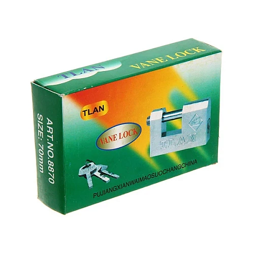 Замок навесной TLAN TLG01 70 гаражный_3