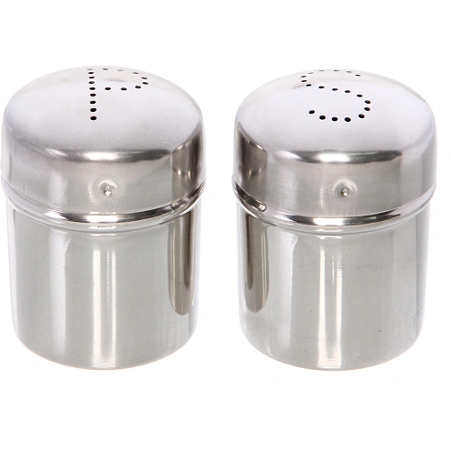 Набор для специй 2шт (солонка+перечница 5*6см)