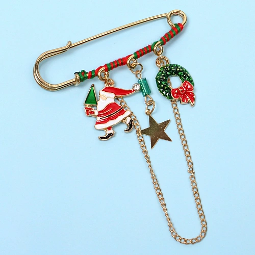 Брошь - булавка новогодняя Best Podarok - Дед Мороз , 77см_3