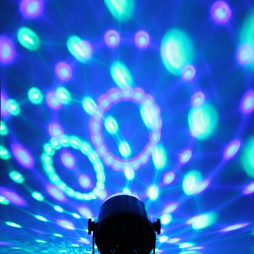 Диско-шар светодиодный Magic с пультом ду, 220V, RGB_7