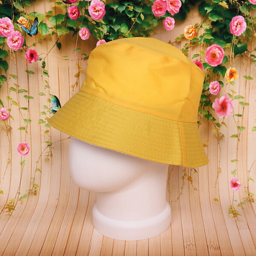 Панама Summer travel, цвет желтый, р58_3