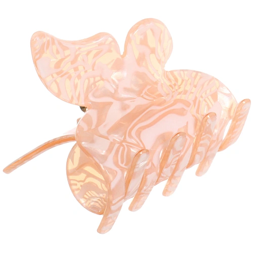 Заколка-краб для волос  ЭЙФОРИЯ ФЛО, шайла, микс 6 цветов, 4,7см (блистер Кокетка)_5