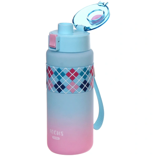 Бутылка питьевая пластиковая 750мл Настроение, микс цветов_7