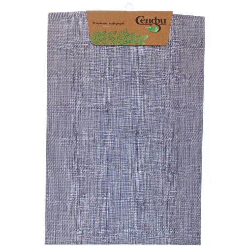 Салфетка на стол 30*45см "Римини" плетеная, сапфировая