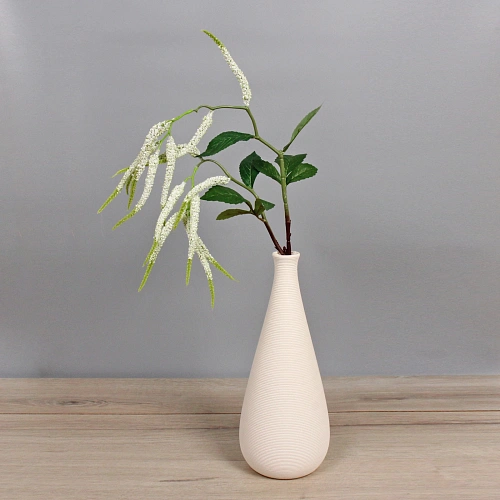 Цветок искусственный Natur 80см Лаванда белая_5