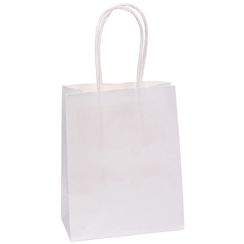 Пакет подарочный "Классика" 15*12*6 см, белый