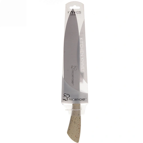 Нож кухонный Best cook поварской светлая крошка 8_3