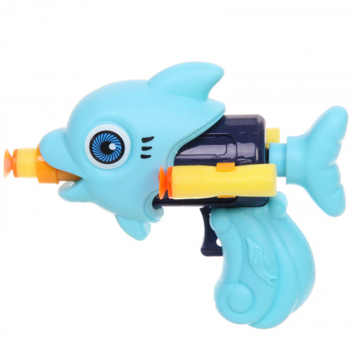 Пистолет "Дельфин" с мягкими пулями, 4 предмета, 16*21*4 см