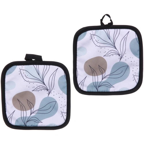 Прихватка в наборе "HERBAL", росток, 17*17 см, 2 шт