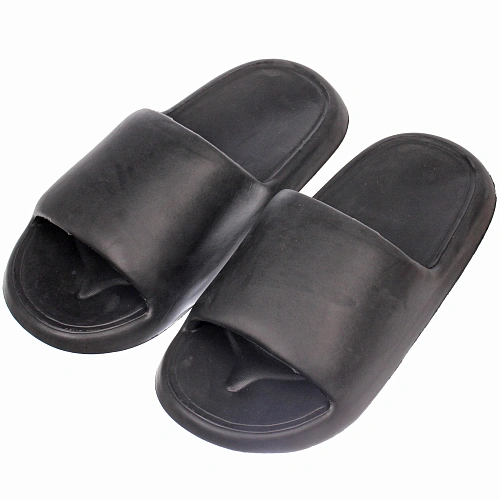 Шлепанцы мужские "RITM", цвет черный, р-р 40-41