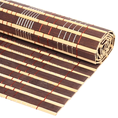 Салфетка на стол 3045см бамбуковая, темно-коричневая_4