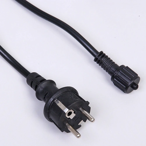 Гирлянда для улицы НИТЬ Spectrum 5 м 10 ламп LED (56 см), черный провод, авторежим, IP-65, Теплый белый (возможность соединения)_7