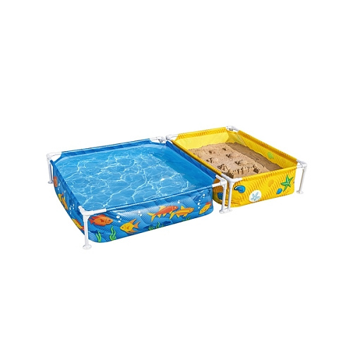 Бассейн каркасный с песочницей My First Frame Pool And Sandpit 213*122*30.5 см Bestway (561CF)