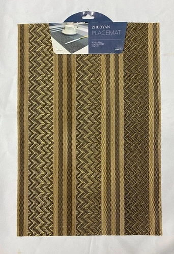 Салфетка на стол 30*45см "Жаклин" плетеная, коричневый