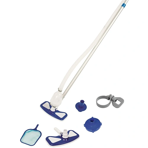 Набор для очистки бассейнов (сачок,пылесос для чистки дна,ручка 2,79м) от 457 см Bestway (58234)_7