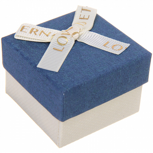 Коробка подарочная "Настроение" 5*5*3,5 см, Синий