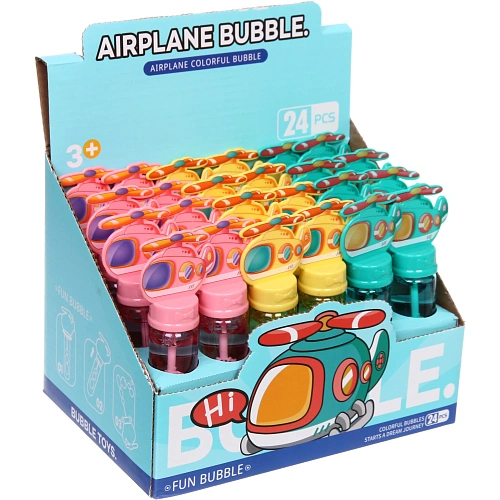 Мыльные пузыри Вертолёт 14 см, 40 мл_5