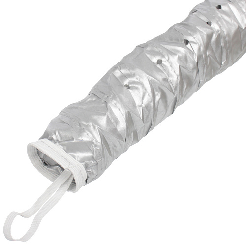 Шапочка для сушки волос, ламинирования и масок Beauty Shop, с кулиской, цвет серебро, 842322см_10