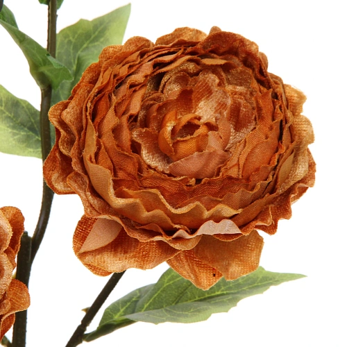 Искусственные цветы FLOWERS MAGIC 63см Пионы 4 цветка золотые_8