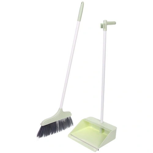 Набор для уборки, щетка для пола с совком Комфорт зеленая 8012_5