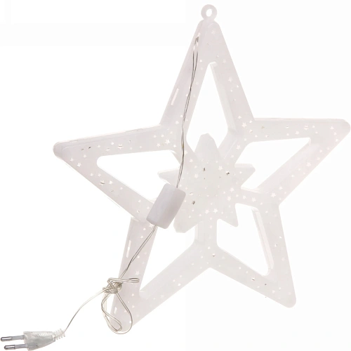 Фигура светодиодная 30 см,Звезда мультицвет_9